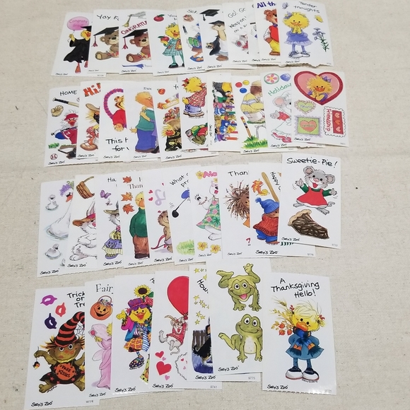 Suzy S Zoo Office Suzys Zoo Stickers 37 Modules Poshmark